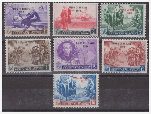 San marino 1952 fiera - -,