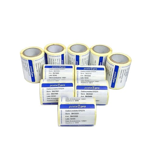100 etichette adesive posta - etichette,