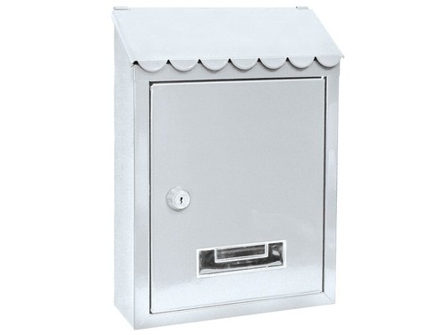 Cassetta postale bianca - cassetta,