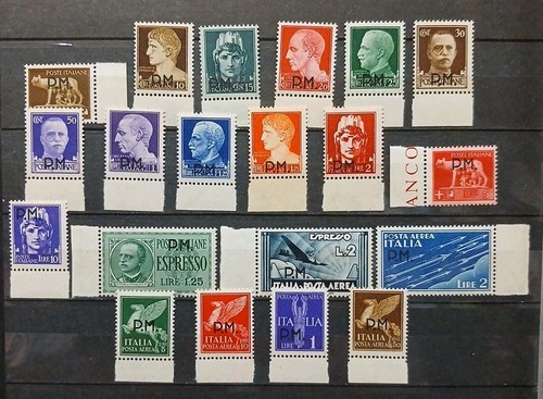 1943 regno francobolli - pm, (