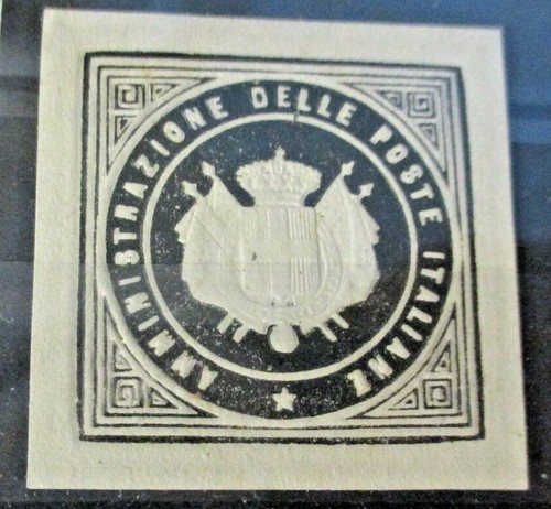 Saggio non dentellato 1863 - dentellato,