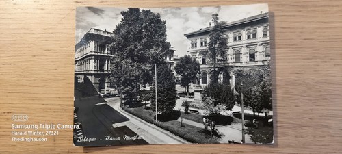Cartolina bologna piazza - bologna,