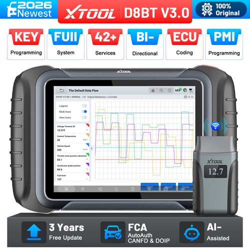 Xtool d8bt scanner - scanner, obd2