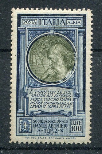 Regno italia 1932 dante - d'italia,