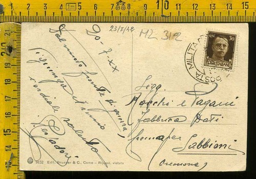 Regno guerra cartolina posta - 2,