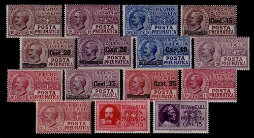 1913 1933 posta - -, pneumatica