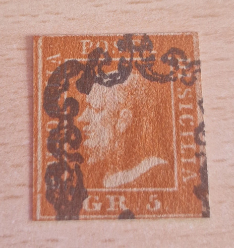 Francobollo timbrato posta - francobollo,