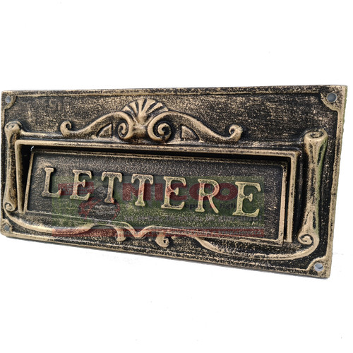 Placca lettere posta - posta, cassetta