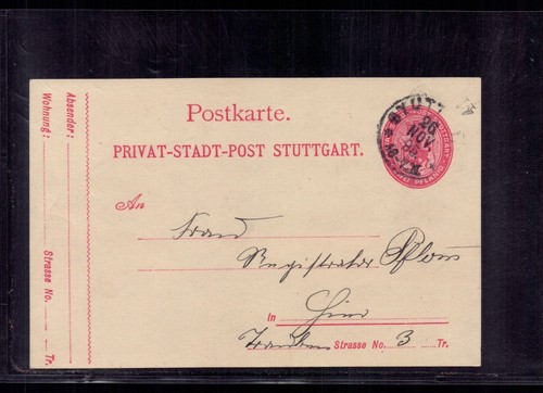 Posta privata della città - , di
