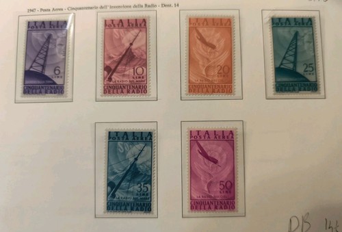 Repubblica 1947 posta aerea - repubblica,