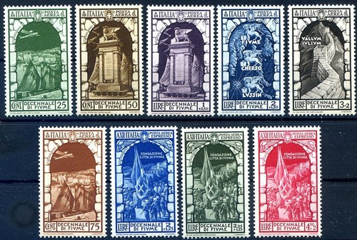 1934 decennale di fiume - -,