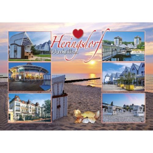 Heringsdorf usedom cartolina - heringsdorf,