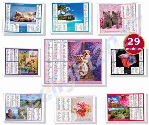 Calendario poste 2027 - la,