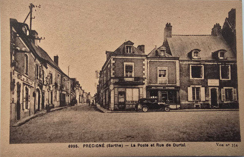 Cartolina précigné sarthe - précigné,